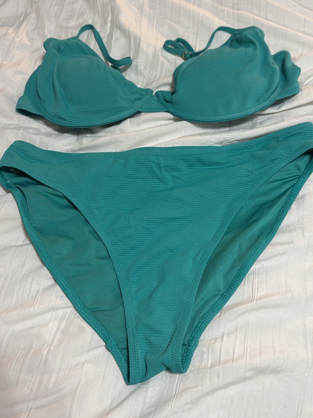 Old Navy Teal Two-Piece Bikini Set